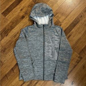 Boys Nike Gray Dri-FIT Hoodie